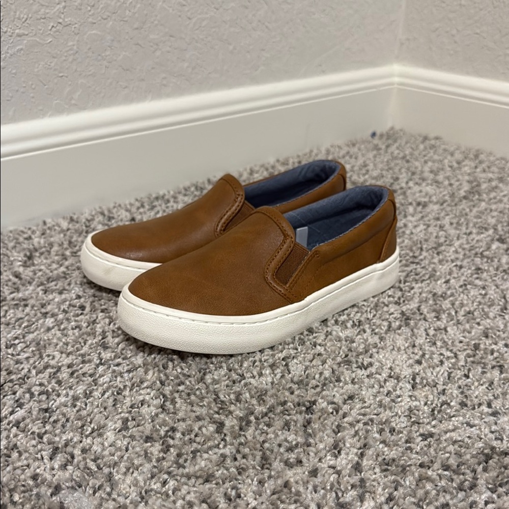 Cat & Jack Brown Loafers Slip-Ons